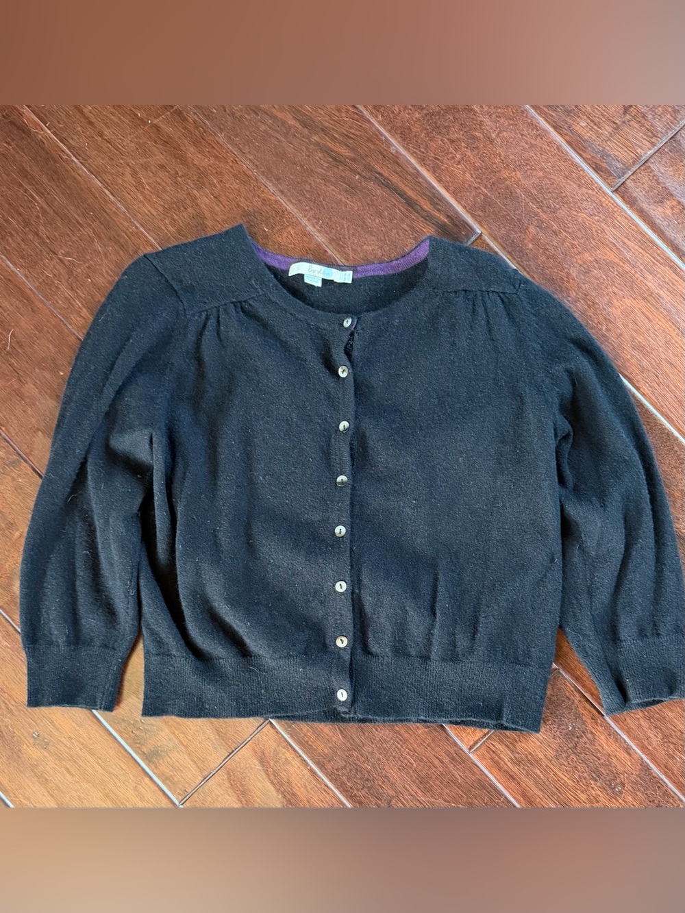 Boden 100% Cashmere Cardigan – Black – US 16